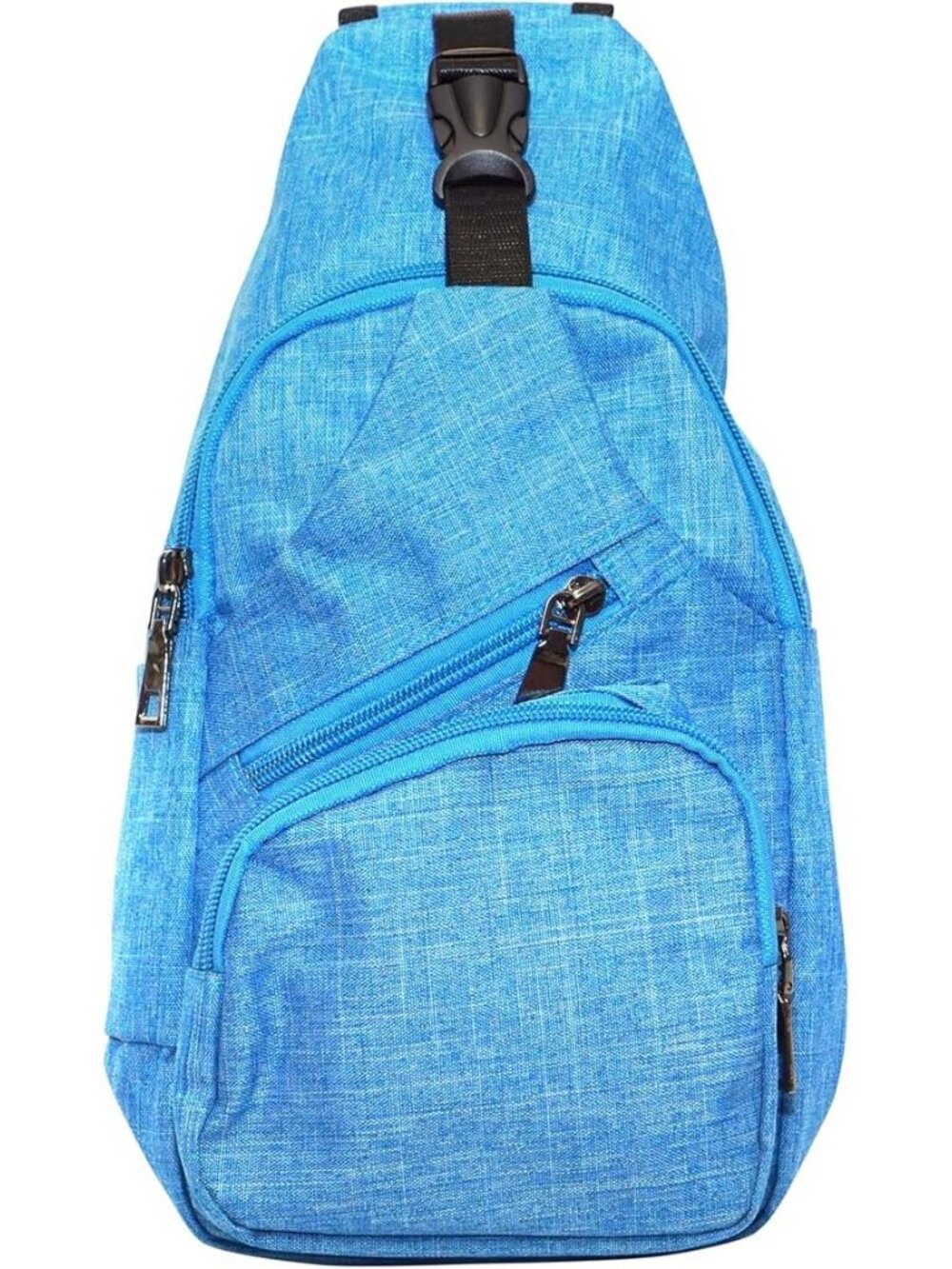 NuPouch Anti-Theft Daypack Crossbody Bag Lightweight for Travel USB Charger NEW